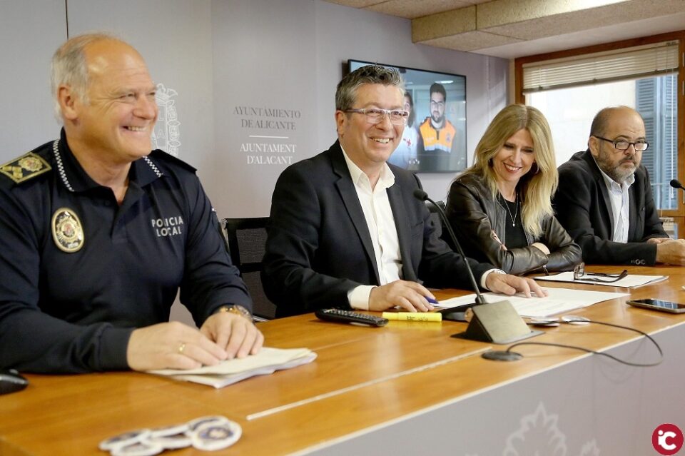 El Ayuntamiento de Alicante organiza un dispositivo para la Romería de la Santa Faz con 484 efectivos