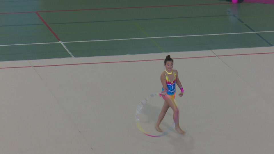 350 deportistas participan en el VIII torneo de gimnasia rítmica de Villena. Video de la gala