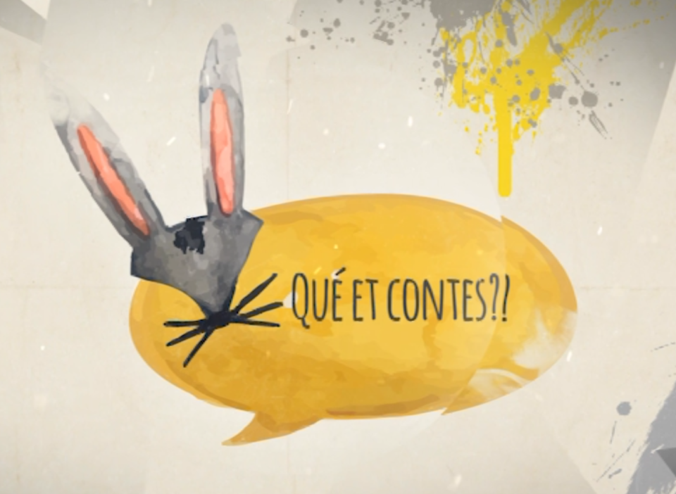Programa Què et contes con la realizador de teatro