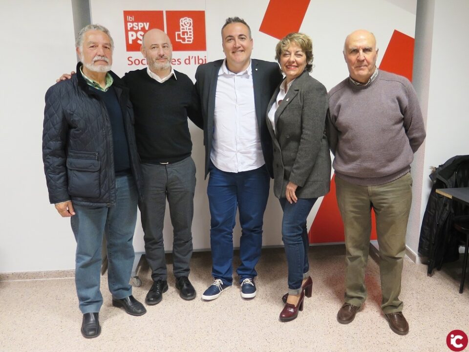 PSOE IBI: Sergio Carrasco toma el relevo de Susana Hidalgo en la Secretaría General de la Agrupación Socialista de Ibi