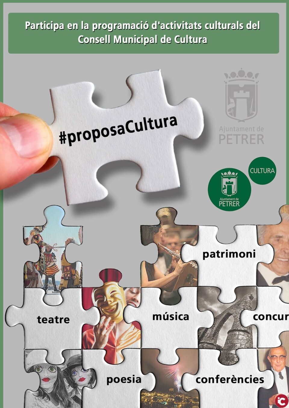 Petrer elige las primeras tres propuestas de Proposa Cultura