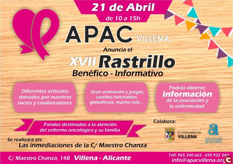 XVII Rastrillo benéfico de APAC