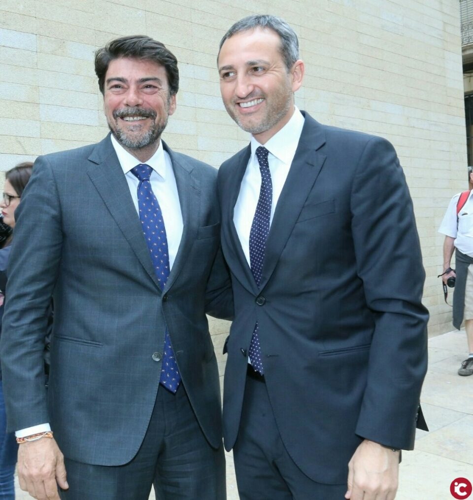 El Alcalde y el Presidente de la Diputación anuncian el proyecto Alicante Cultural en su primera reunión de trabajo