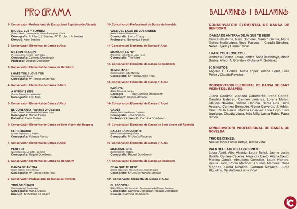 Alcoi acull la IV Gala de Conservatoriis demà al Teatre Calderón