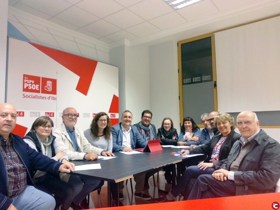 PSOE IBI: La nueva Ejecutiva Socialista de Ibi ultima una batería propuestas destinadas a revitalizar el Casco Histórico