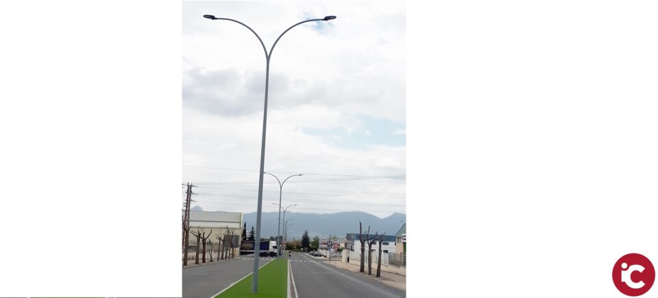Renovadas todas las luminarias de la Avenida de la Provincia en Ibi