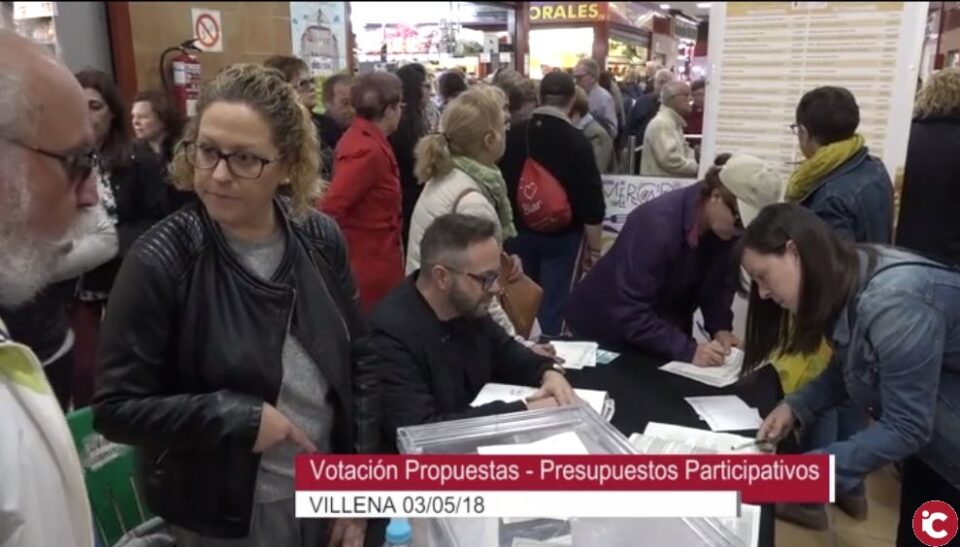Gran participación en el Mercado Municipal y en la Casa de Cultura en los Presupuestos participativos