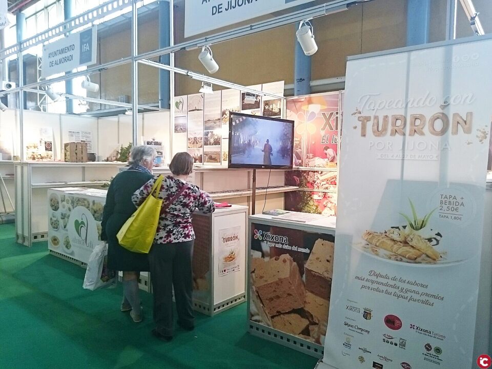 El turrón y Xixona están presentes hasta el lunes