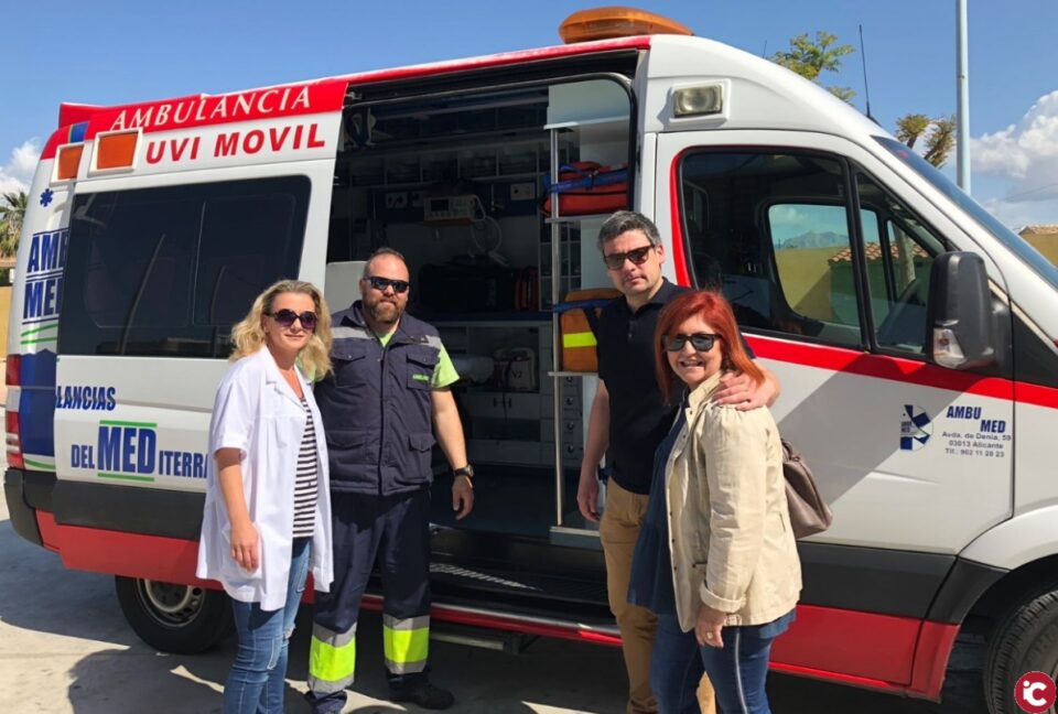 El nuevo servicio de ambulancia municipal