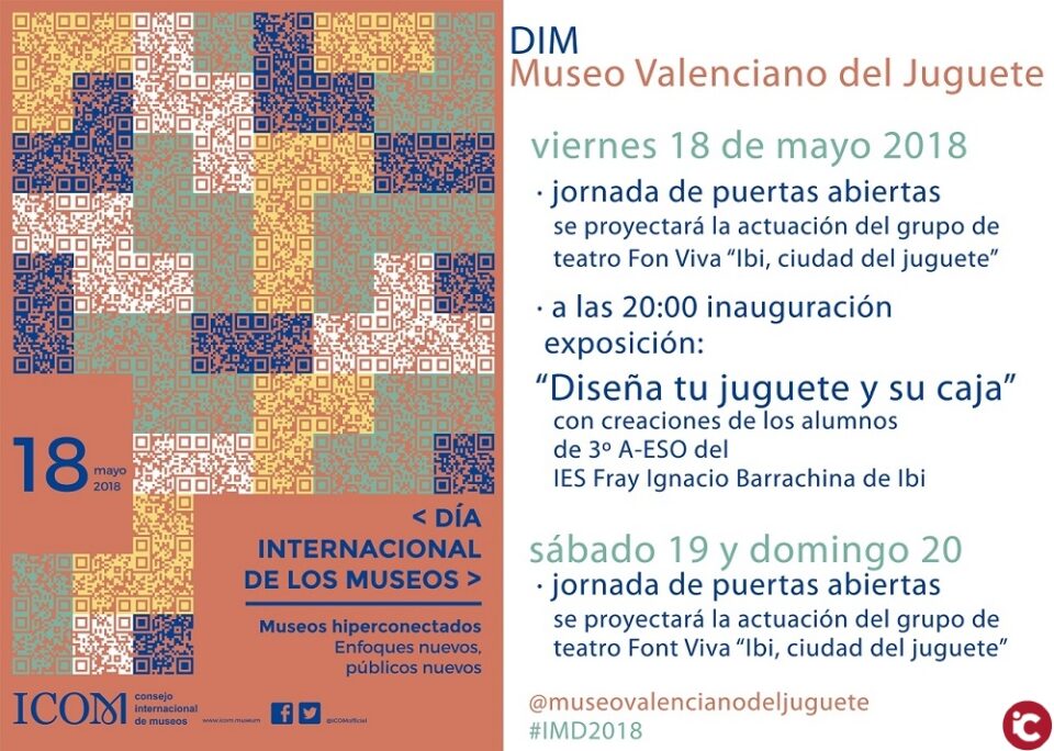 El Museo del Juguete y el Museo de la Biodiversidad de Ibi celebran su día internacional