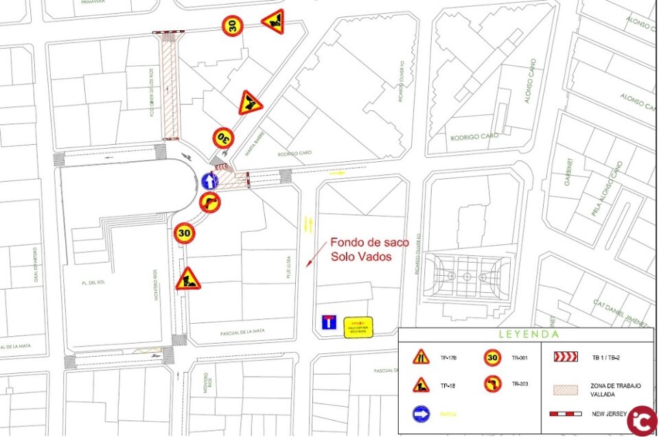Comunicado corte obras del Ayuntamiento de Alicante