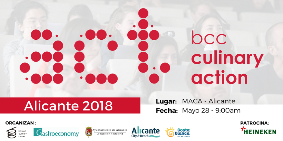 El Ayuntamiento de Alicante acoge la jornada Culinary Action! el próximo 28 de mayo en el MACA