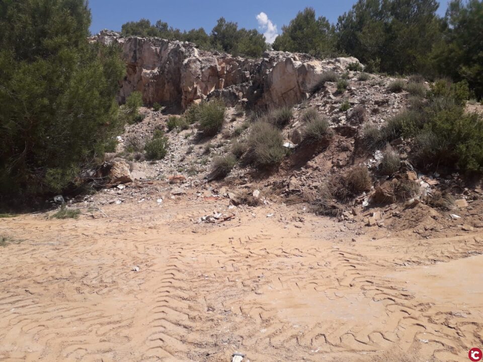 Limpieza de vertidos incontrolados en Villena