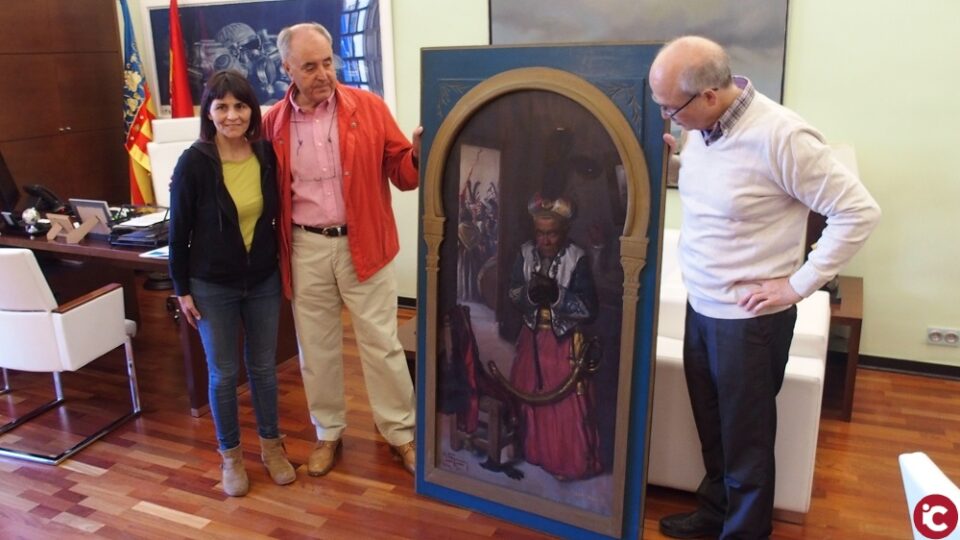 Vuelve a Villena un cuadro de Hermógenes Esquembre de principios del siglo XX