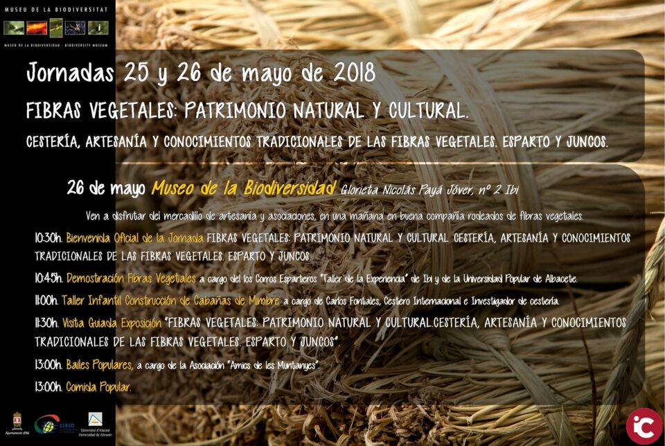 El Museu de la Biodiversitat d'Ibi i el Jardí Botànic de Torretes demanen que la feina dels esparters siga reconeguda com a Patrimoni de la Humanitat