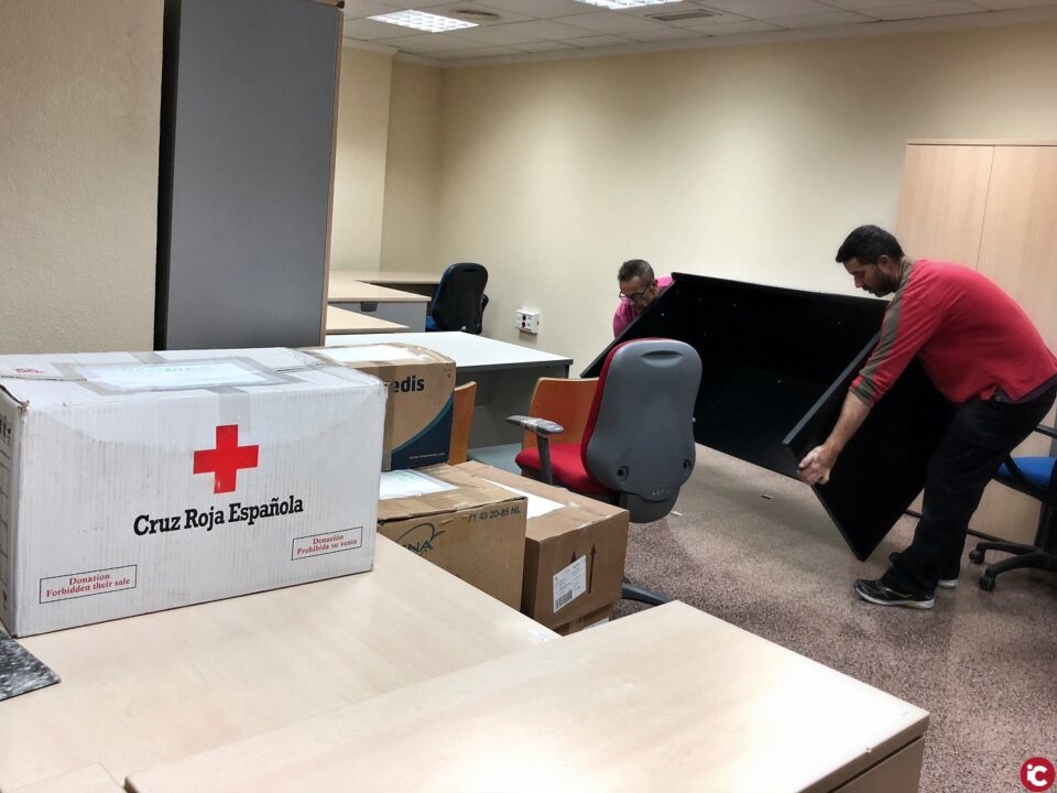 Cruz Roja de Elda traslada temporalmente su sede a la Calle Paquito Vera