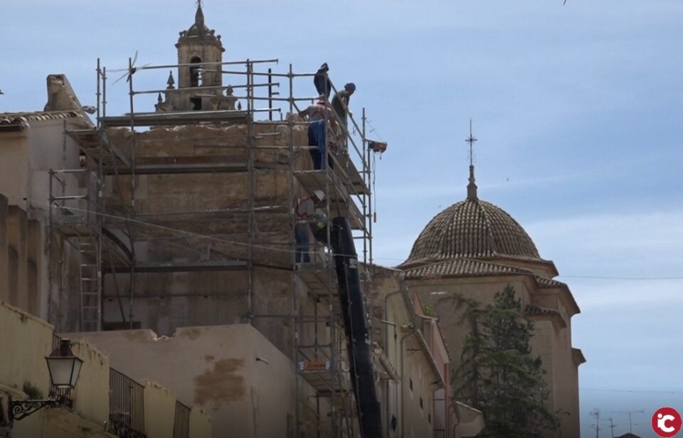 Marchan a buen ritmo las obras de restauración y rehabilitación de la torre y el lienzo de la muralla del Arco de Jesús