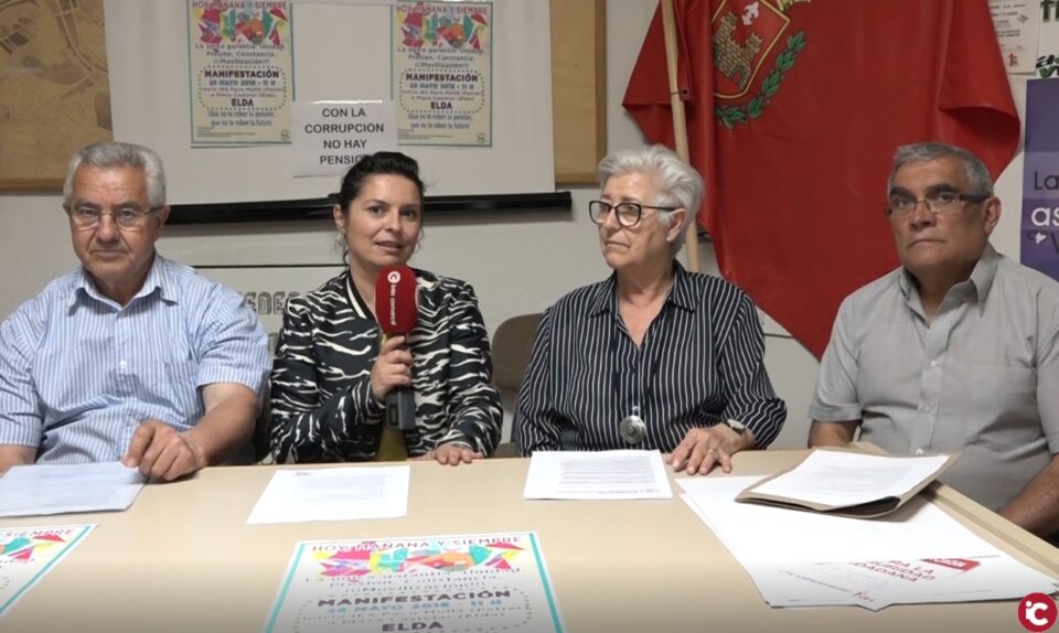 Conocemos la labor de la Plataforma de defensa por las pensiones Elda-Petrer