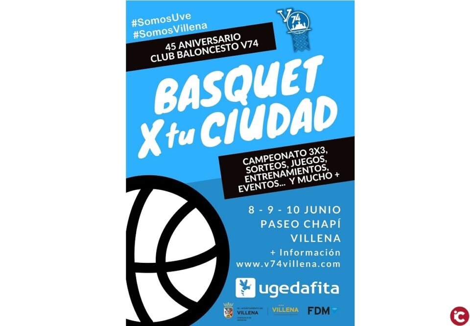 Se presentan las actividades "Básquet por tu ciudad"