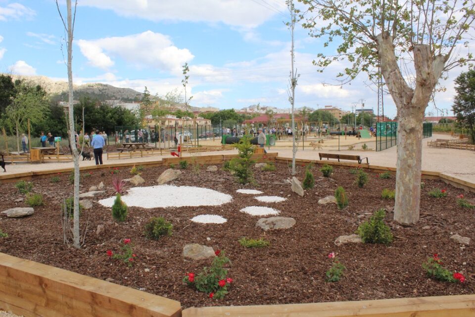 Inauguración del parque canino de Villena
