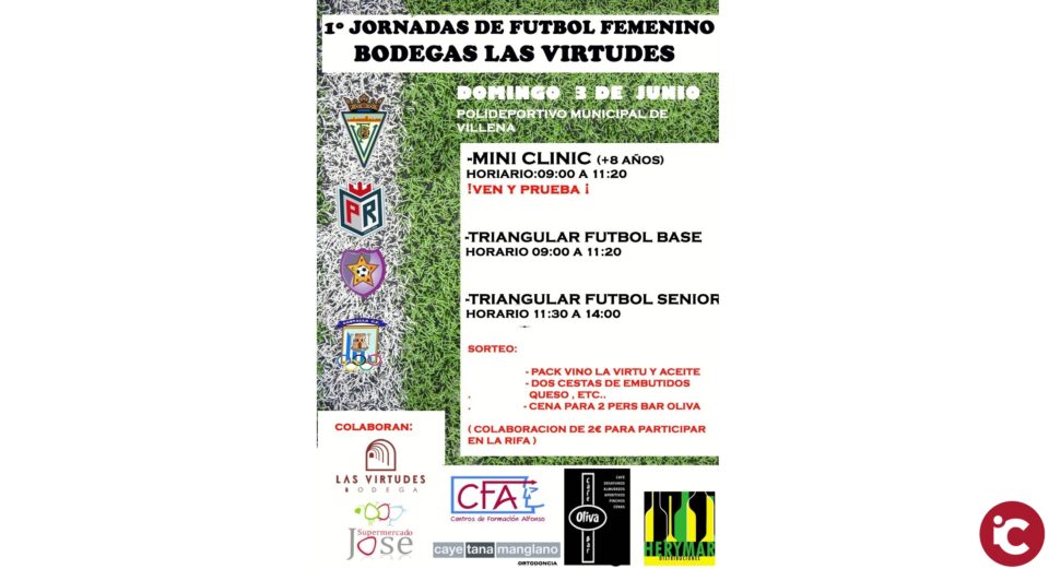 1º jornadas de futbol femenino Bodegas Las Virtudes