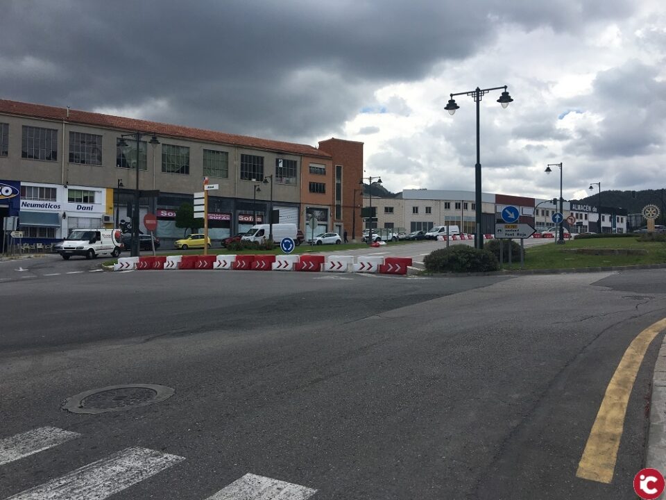 La construcció de la rotonda d'entrada sud a la ciutat ja està més a prop