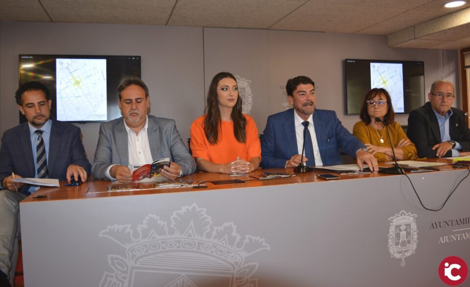 El Alcalde de Alicante presenta las novedades del dispositivo de les Fogueres de Sant Joan con más limpieza