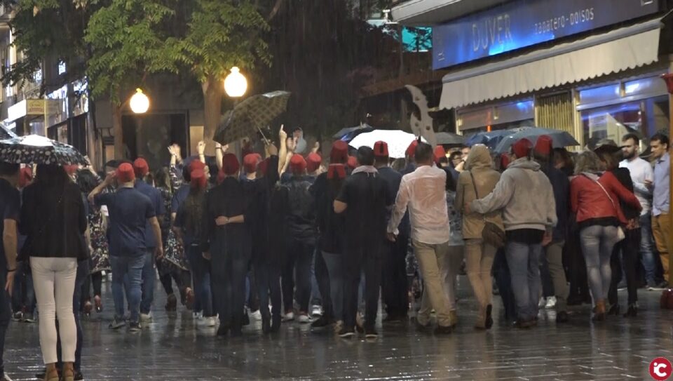 Al final la Entradica Mora tuvo que suspenderse a causa de la lluvia