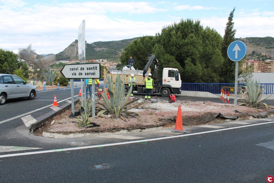 Fomento ja està adequant les illetes de la part sud del Fernando Reig