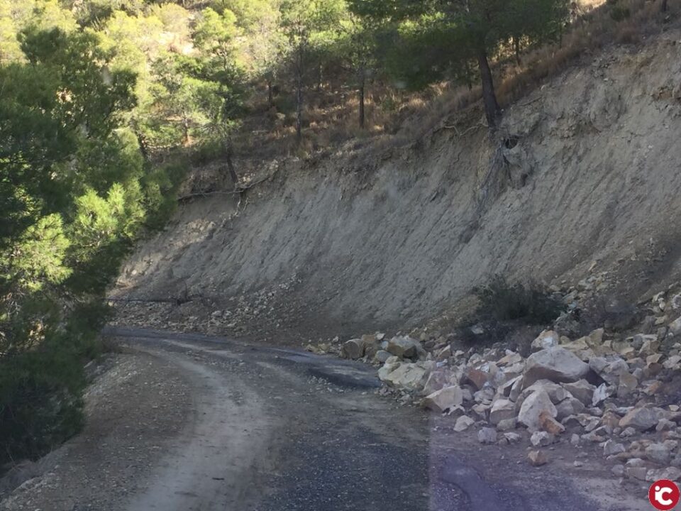 La Consellera de Medio Ambiente no ve prioridad para arreglar el camino de los chaparrales en materia de prevención de incendios