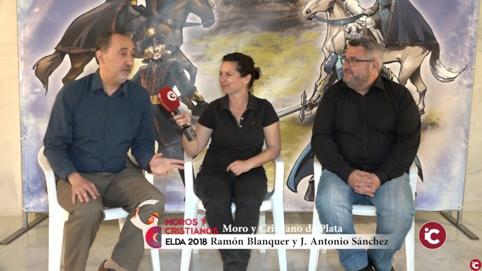 Entrevistas al Moro y Cristiano de Plata 2018