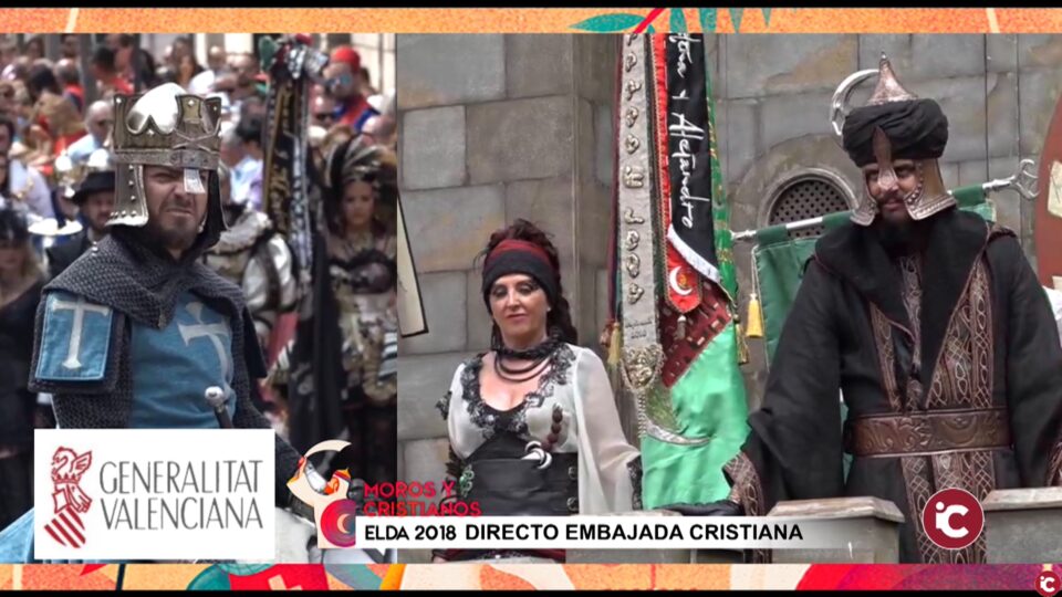 Estafeta y Embajada Cristiana y Procesión 11/06/2018