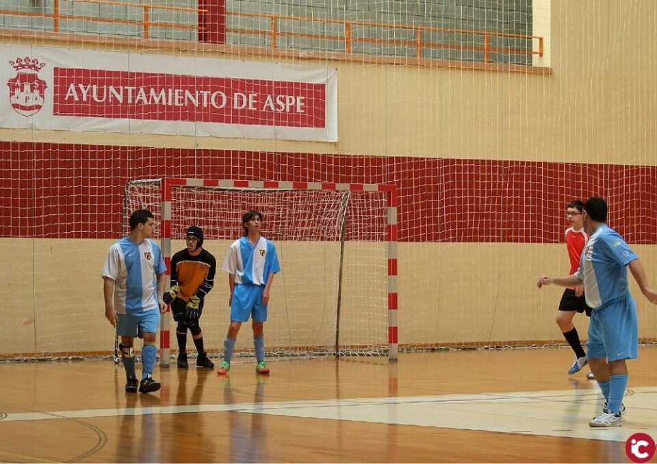 Aspe acoge el primer premio "Fútbol Sala +" para personas con discapacidad