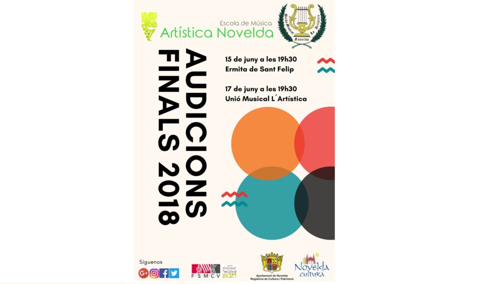 La Escuela de Música cierra el curso 2017-2018