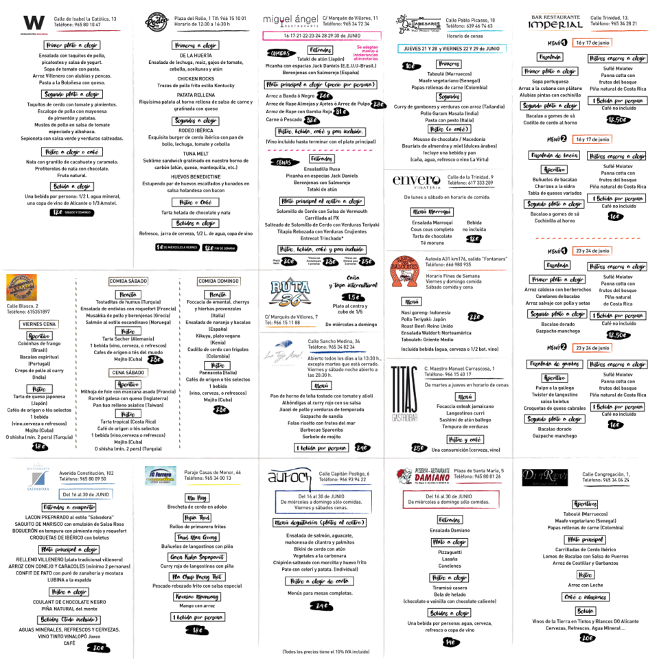Semana Intercultural del 16 al 30 de junio