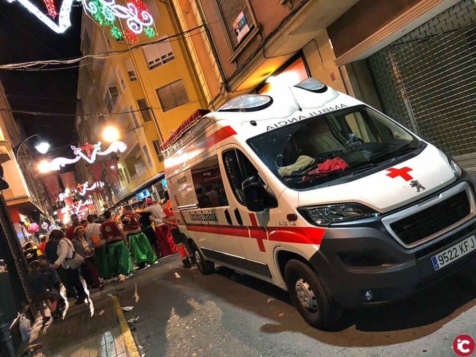 Cruz Roja de Elda atiende 29 urgencias y 45 curas en las fiestas de Moros y Cristianos