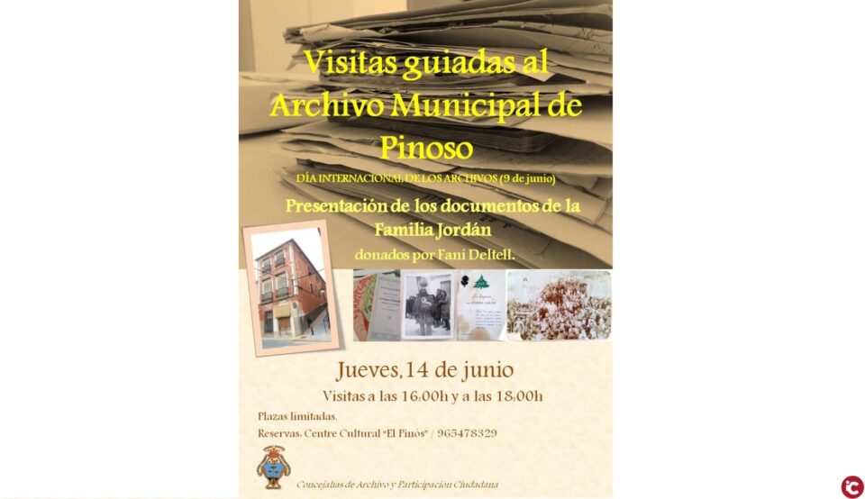 Últimas plazas para las visitas al archivo municipal