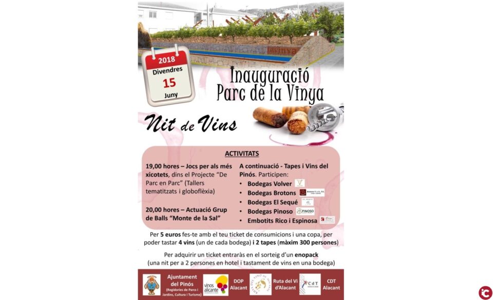 Inauguración del Parc de la Vinya