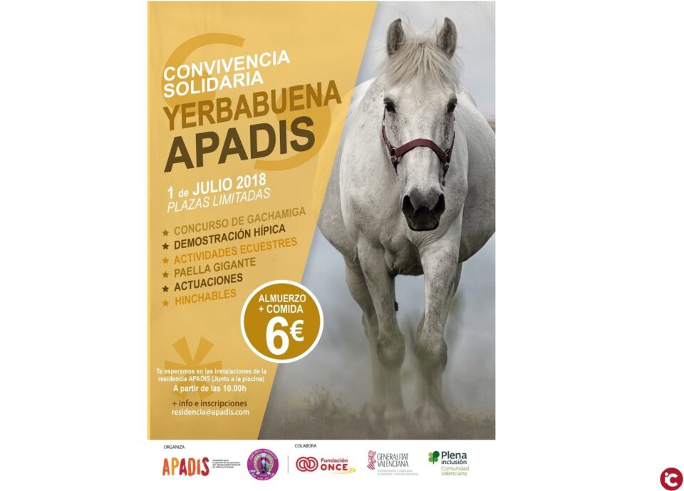 Llega una nueva jornada de convivencia entre APADIS y el Club Hípico Yerbabuena.