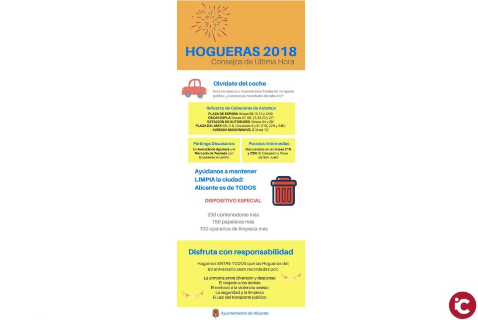 Las Hogueras comienzan a plantar sus monumentos y se restringe al tráfico el centro