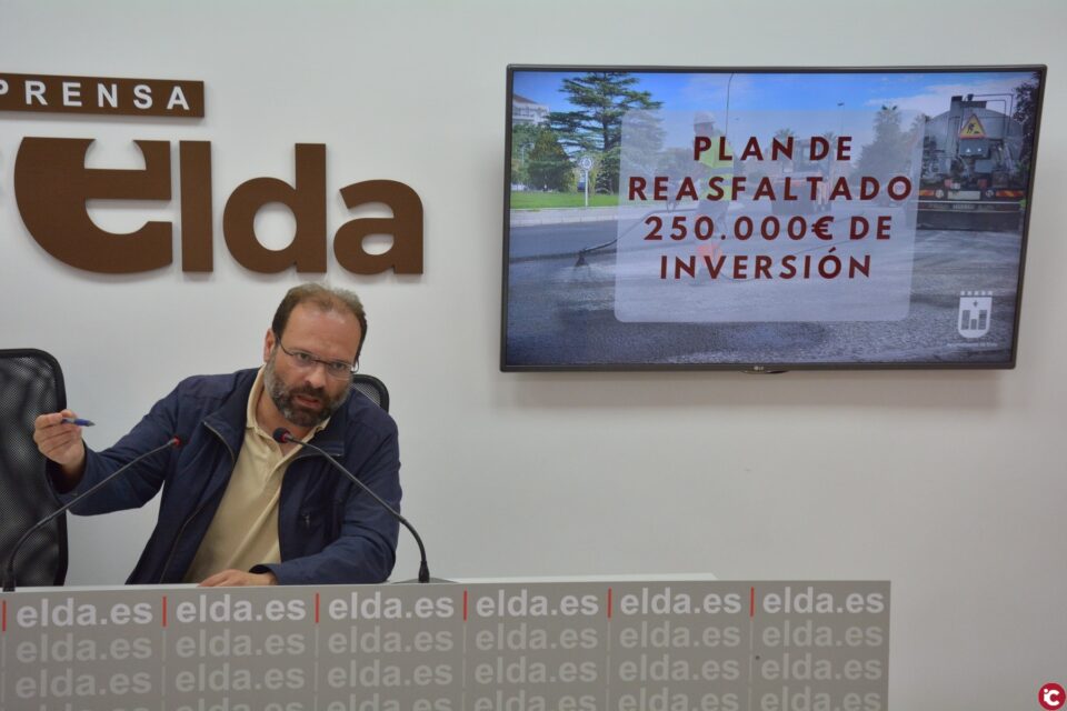 El Ayuntamiento lanza un plan de reasfaltado en 31 tramos y calles de la ciudad con una inversión de 280.000 euros