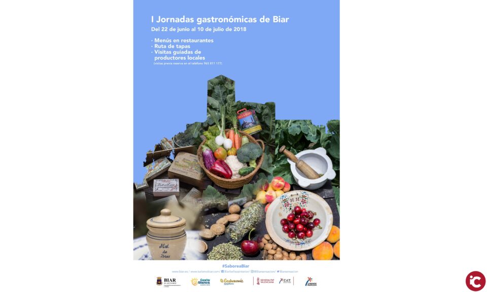 I Jornadas gastronómicas Biar - #SaboreaBiar