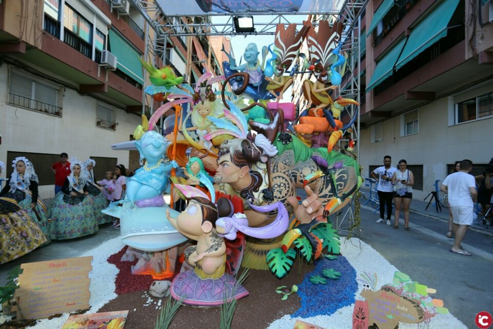 La hoguera Florida Portazgo consigue el primer premio de categoría especial infantil