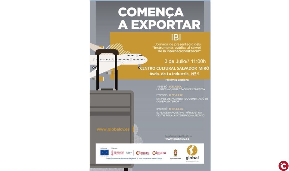 Segunda edición en Ibi del programa Comença a Exportar