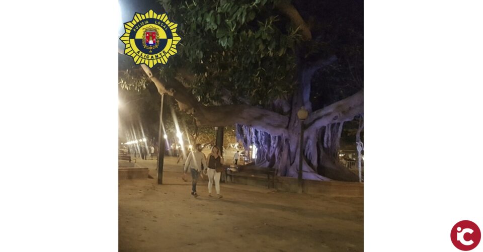 La Policía Local interviene 1.180 litros de alcohol en estas Hogueras a menores y evita los macrobotellones en el centro de Alicante