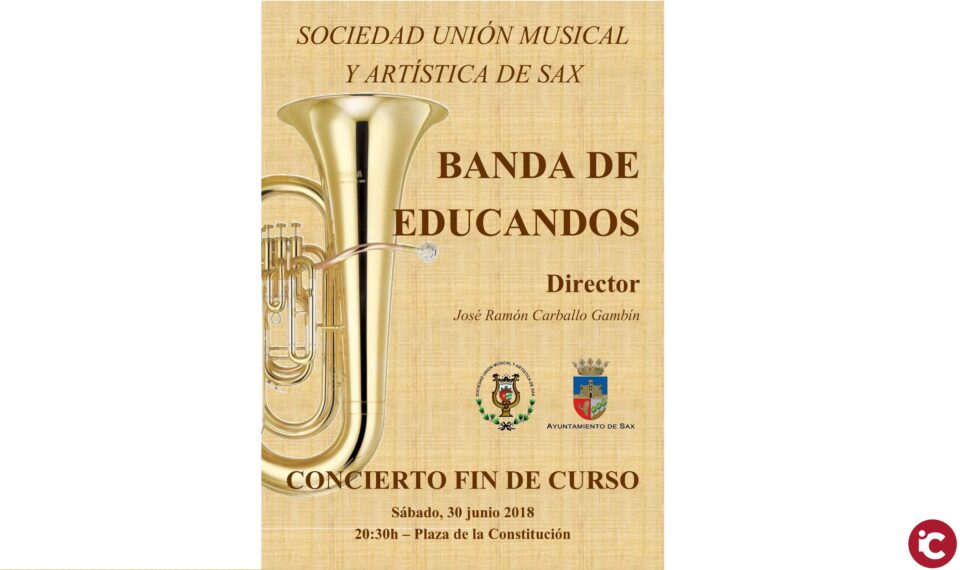 Fin de semana musical con la banda de educandos y los grupos musicales de la Unión Musical