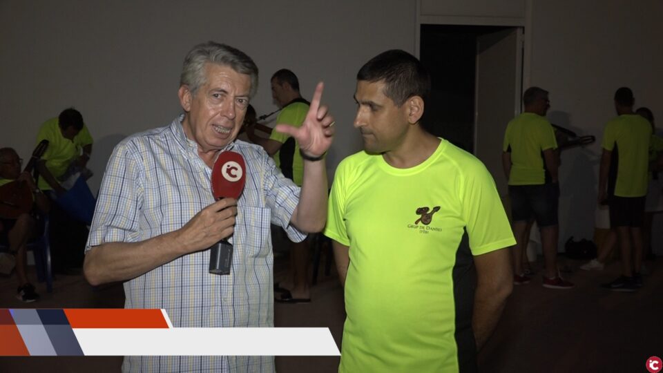 Assaig del Grup de Danses d'Ibi i Festival dEstiu 2018