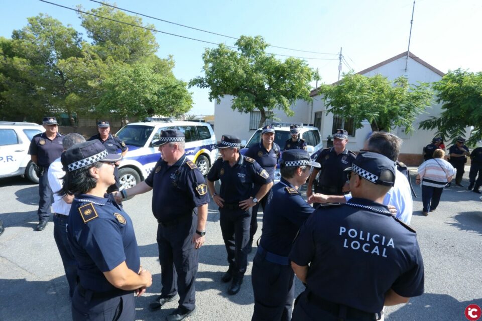 La Unidad especializada de Partidas Rurales de la Policía Local de Alicante comienza a funcionar para garantizar la seguridad de los vecinos con una atención directa