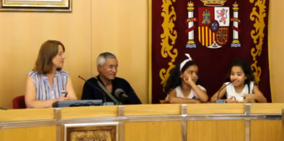 Recepción a jóvenes saharauis programa VACACIONES EN PAZ