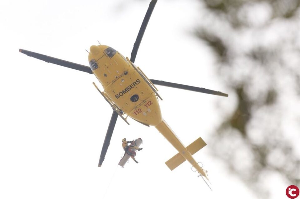 COMUNICADO DE PRENSA. Intervención conjunta bomberos del SPEIS - Bomberos del Consorcio - Rescate
